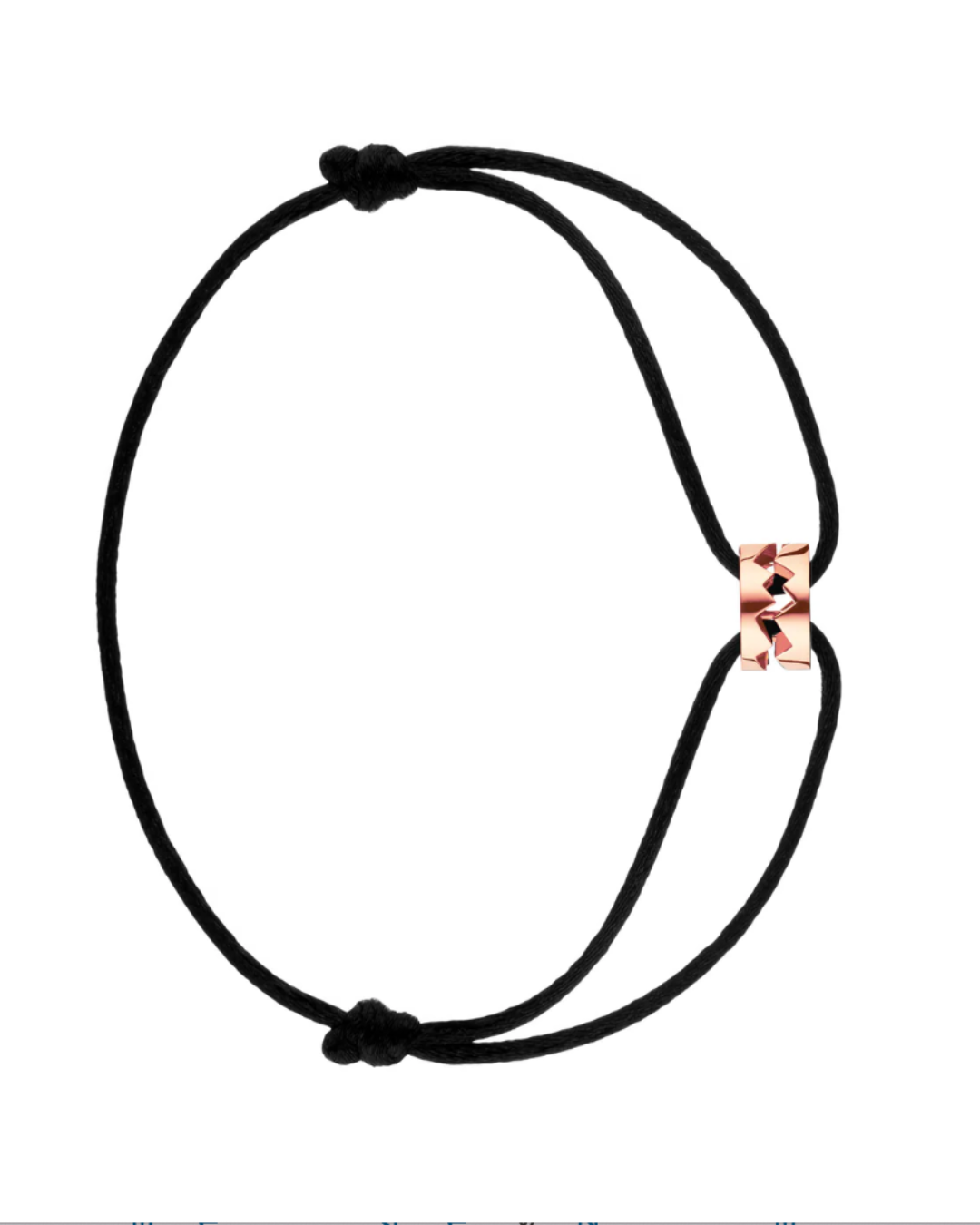 Capture Me cord bracelet Rose gold